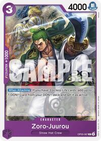 Zoro-Juurou (OP05-067) (OP05-067) [Starter Deck 18: PURPLE Monkey.D.Luffy]