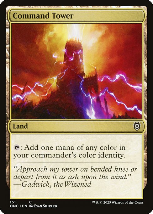 Command Tower (151) [Phyrexia: All Will Be One Commander]