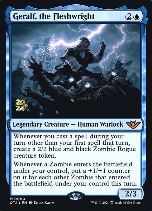 Geralf, the Fleshwright (50s) [Outlaws of Thunder Junction Promos]
