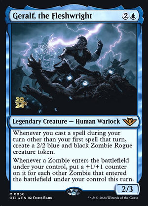 Geralf, the Fleshwright (50s) [Outlaws of Thunder Junction Promos]