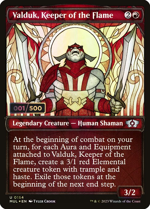 Valduk, Keeper of the Flame (154z) [Multiverse Legends] [Showcase]