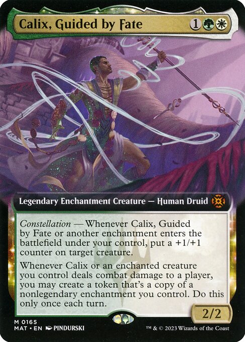 Calix, Guided by Fate (165) [March of the Machine: The Aftermath] [Extended Art]