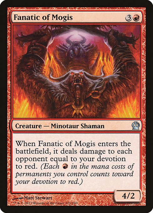 Fanatic of Mogis (121) [Theros]