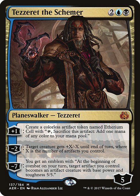 Tezzeret the Schemer (137) [Aether Revolt]