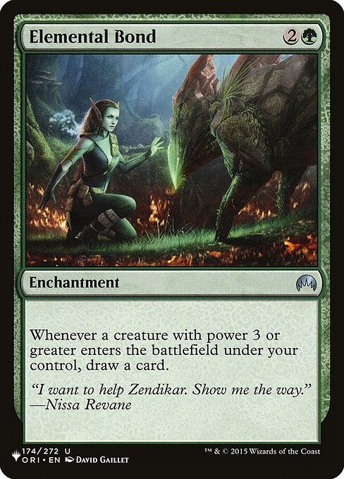Elemental Bond (ORI-174) [The List]