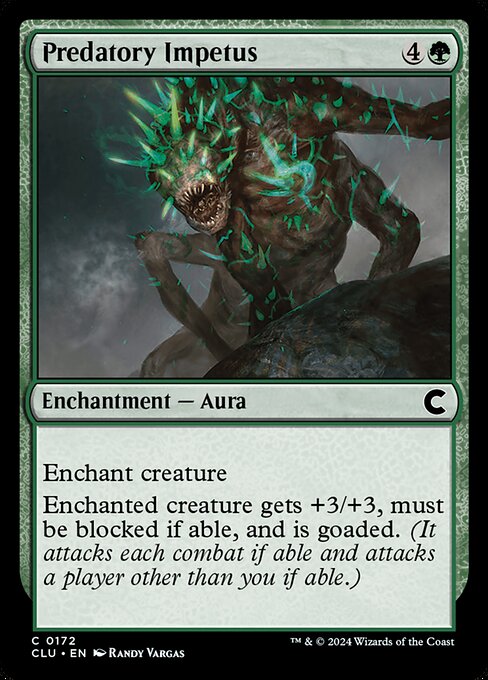 Predatory Impetus (172) [Ravnica: Clue Edition]