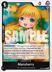 Mansherry (Judge Pack Vol. 4) (OP05-088) [One Piece Promotion Cards]