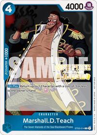 Marshall.D.Teach (Judge Pack Vol. 4) (ST03-014) [One Piece Promotion Cards]