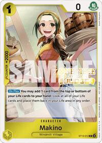 Makino (Judge Pack Vol. 4) (ST13-012) [One Piece Promotion Cards]