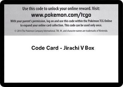 Code Card - Jirachi V Box [Miscellaneous Cards and Products]