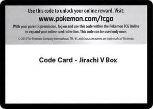 Code Card - Jirachi V Box [Miscellaneous Cards and Products]