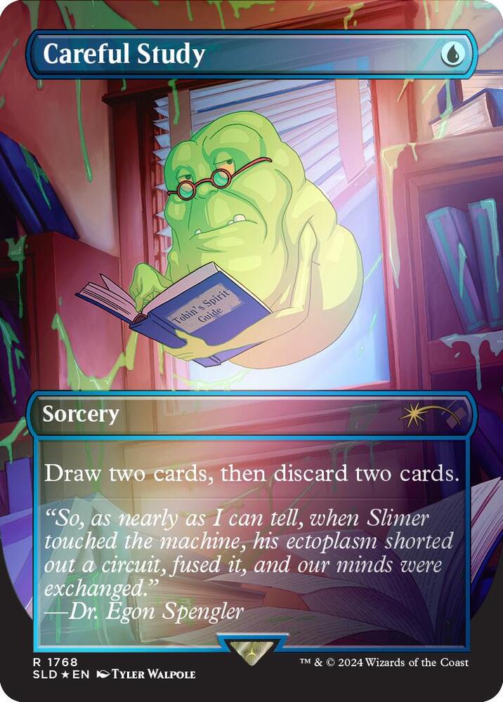 Careful Study (Rainbow Foil) (1768) [Secret Lair Drop]