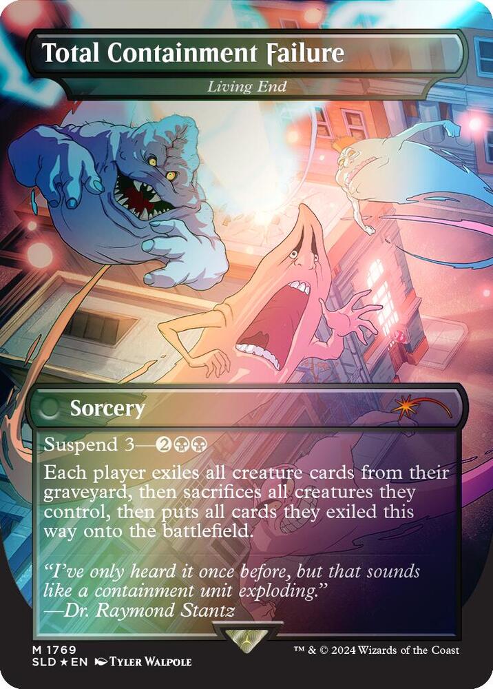 Total Containment Failure - Living End (Rainbow Foil) (1769) [Secret Lair Drop]