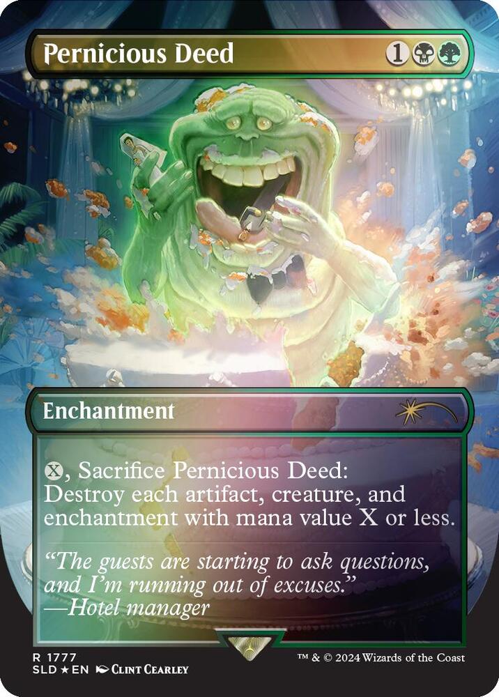 Pernicious Deed (Rainbow Foil) (1777) [Secret Lair Drop]