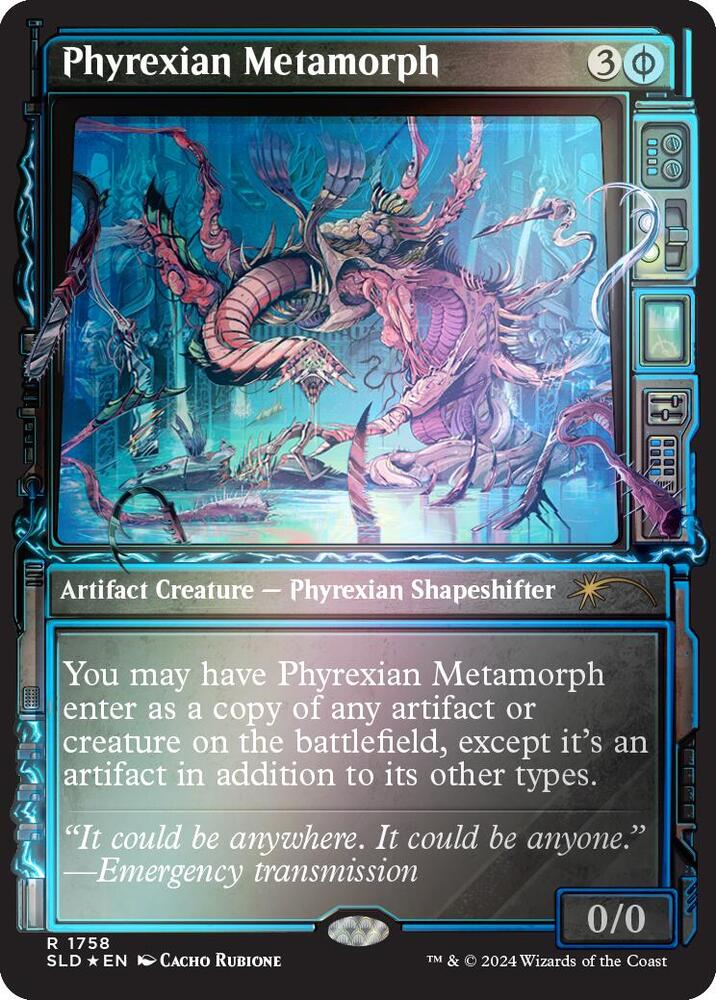 Phyrexian Metamorph (Rainbow Foil) (1758) [Secret Lair Drop]