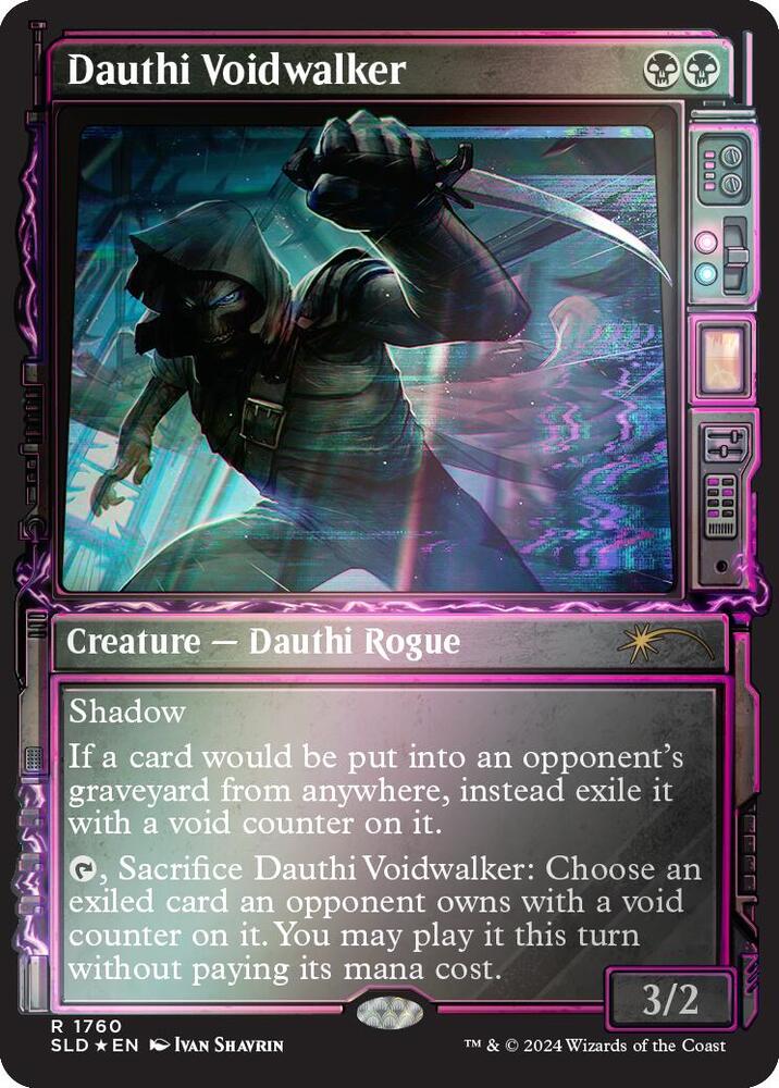 Dauthi Voidwalker (Rainbow Foil) (1760) [Secret Lair Drop]