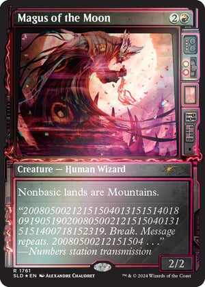 Magus of the Moon (Rainbow Foil) (1761) [Secret Lair Drop]