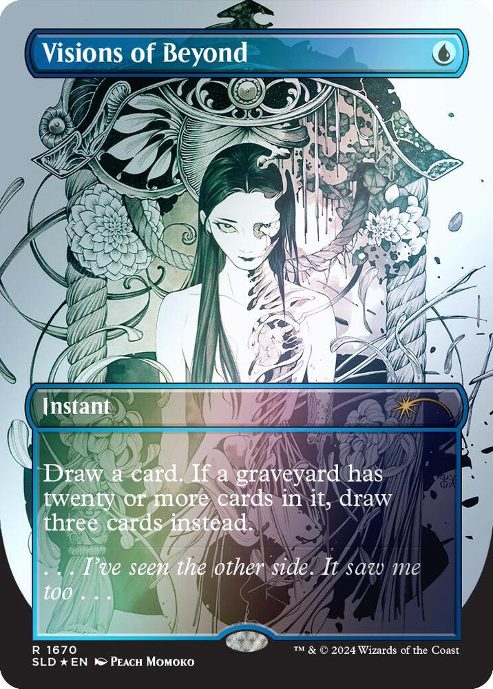Visions of Beyond (Rainbow Foil) (1670) [Secret Lair Drop]