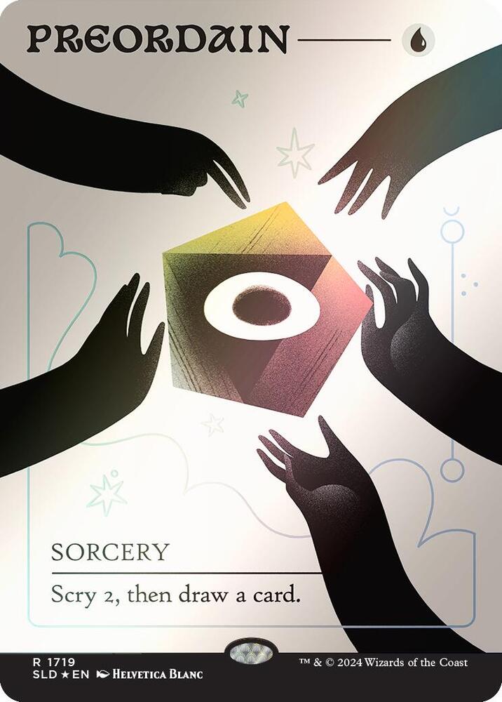 Preordain (1719) (Rainbow Foil) [Secret Lair Drop]