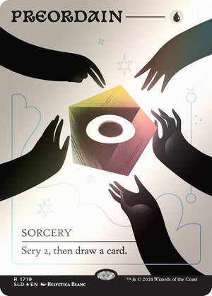 Preordain (1719) (Rainbow Foil) [Secret Lair Drop]