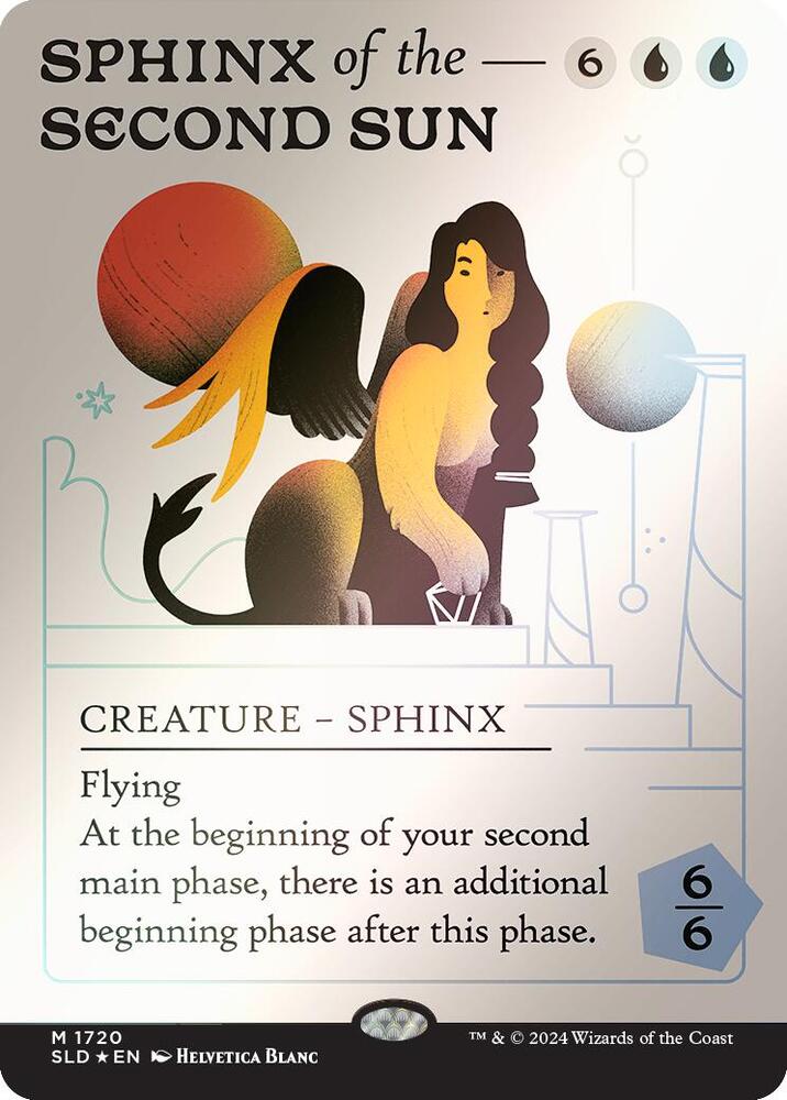 Sphinx of the Second Sun (Rainbow Foil) (1720) [Secret Lair Drop]