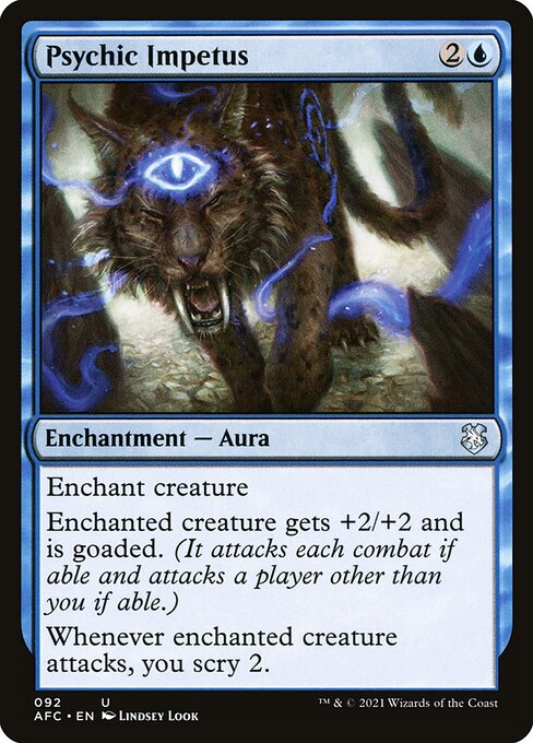 Psychic Impetus (92) [Forgotten Realms Commander]