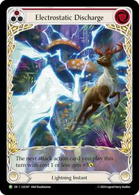 Electrostatic Discharge (Red) (Extended Art) - LGS347 (LGS347) [Flesh and Blood Promo Cards]