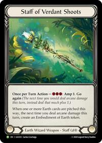 Staff of Verdant Shoots - LGS333 (LGS333) [Flesh and Blood Promo Cards]