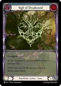 Sigil of Deadwood (Extended Art) - LGS326 (LGS326) [Flesh and Blood Promo Cards]