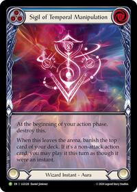 Sigil of Temporal Manipulation (Extended Art) - LGS328 (LGS328) [Flesh and Blood Promo Cards]