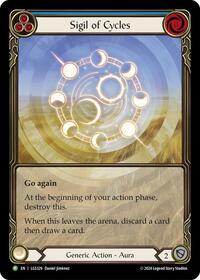 Sigil of Cycles (Extended Art) - LGS329 (LGS329) [Flesh and Blood Promo Cards]