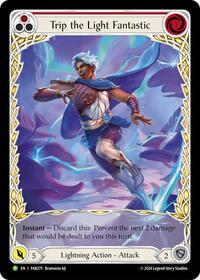 Trip the Light Fantastic (Red) (Extended Art) - FAB275 (FAB275) [Flesh and Blood Promo Cards]