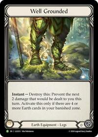 Well Grounded - LGS313 (LGS313) [Flesh and Blood Promo Cards]