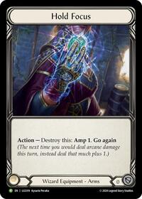 Hold Focus - LGS319 (LGS319) [Flesh and Blood Promo Cards]