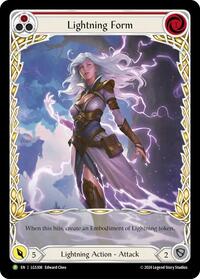 Lightning Form (Red) - LGS308 (LGS308) [Flesh and Blood Promo Cards]