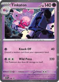 Tinkaton - 140 (Cosmo Holo) (140) [SV Scarlet and Violet Promo Cards]