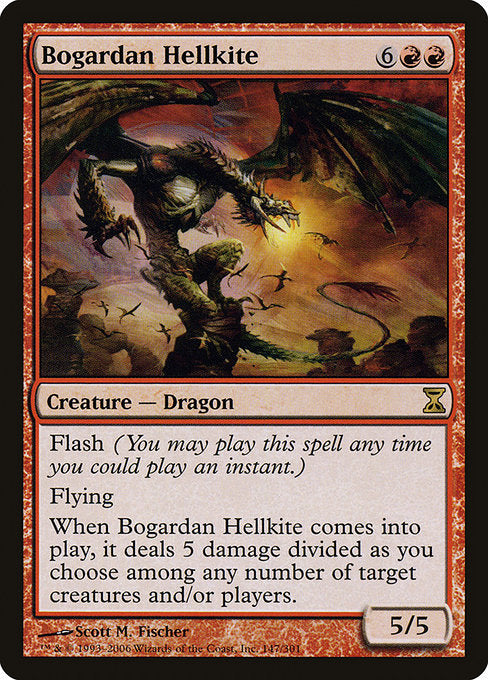 Bogardan Hellkite (147) [Time Spiral]