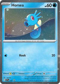 Horsea - 137 (Cosmo Holo) (137) [SV Scarlet and Violet Promo Cards]