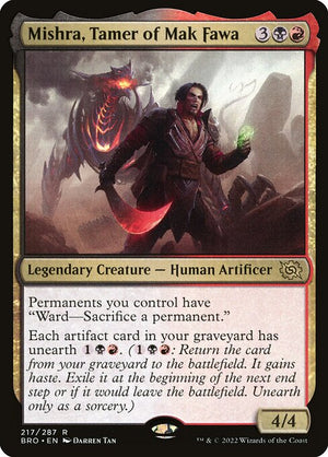 Mishra, Tamer of Mak Fawa (217) [The Brothers' War]