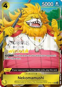 Nekomamushi (Offline Regional 2024 Vol. 3) [Winner] (OP06-110) [One Piece Promotion Cards]