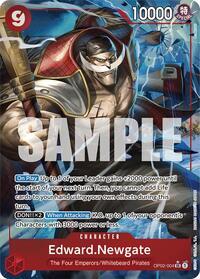 Edward.Newgate (OP02-004) (Alternate Art) (OP02-004) [Premium Booster -The Best-]
