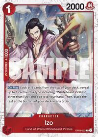 Izo (OP03-003) (Jolly Roger Foil) (OP03-003) [Premium Booster -The Best-]