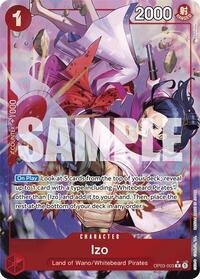 Izo (OP03-003) (Alternate Art) (OP03-003) [Premium Booster -The Best-]