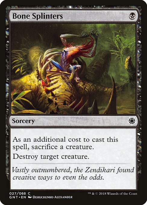 Bone Splinters (27) [Game Night]