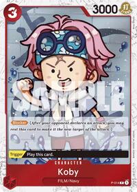 Koby (Jolly Roger Foil) (P-014) [Premium Booster -The Best-]