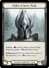 Helm of Isen's Peak (1HB003) [Historic Pack 1 Blitz Deck Bravo]
