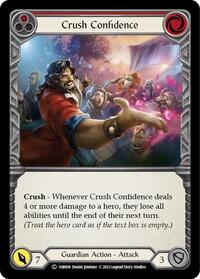 Crush Confidence (Red) (1HB008) [Historic Pack 1 Blitz Deck Bravo]