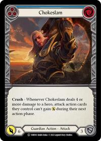 Chokeslam (Blue) (1HB016) [Historic Pack 1 Blitz Deck Bravo]