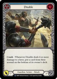 Disable (Blue) (1HB018) [Historic Pack 1 Blitz Deck Bravo]
