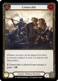 Unmovable (Blue) (1HB024) [Historic Pack 1 Blitz Deck Bravo]